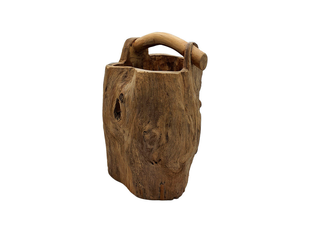 AQUARIUS TEAK POT | 30X50CM