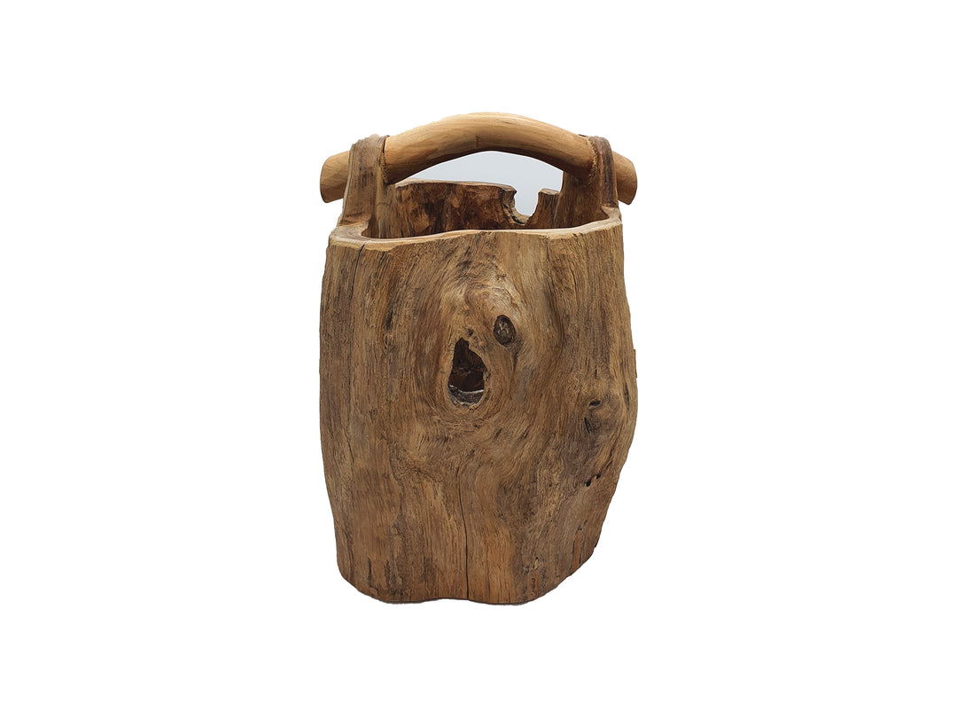 AQUARIUS TEAK POT | 30X50CM