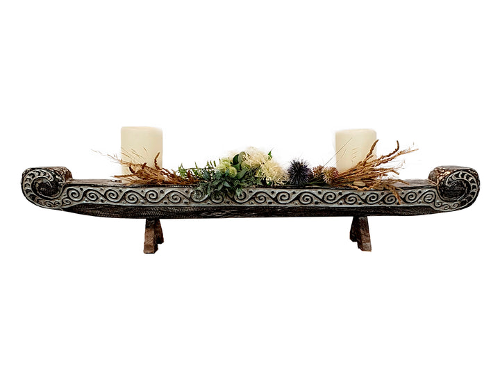 CALYPSO TEAK BOAT DECOR | 135X20X20CM