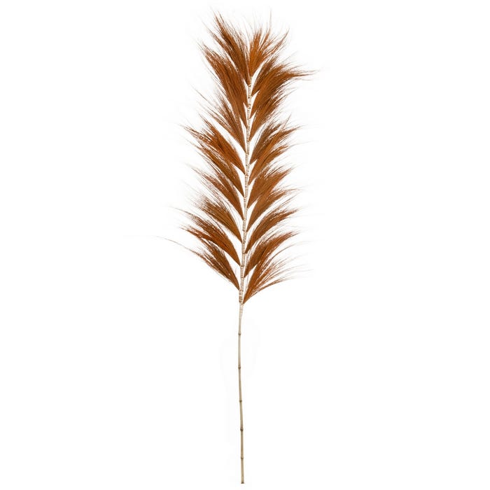 DECO FURRY PALM - ORANGE