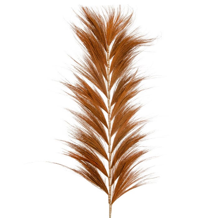 DECO FURRY PALM - ORANGE