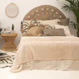 JUTE ROUND WALL DECO - HEADBOARD