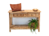 HELIOS - TEAK WOOD CONSOLE TABLE