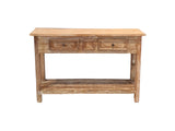 HELIOS - TEAK WOOD CONSOLE TABLE