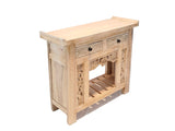 ISHTAR- CARVED TEAK WOOD CONSOLE TABLE