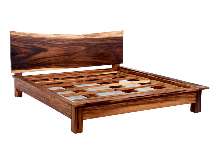 ITACA - SUAR SLAB SOLID  WOOD BED