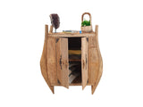 KRONOS CABINET -  CARVED TEAK WOOD CABINET